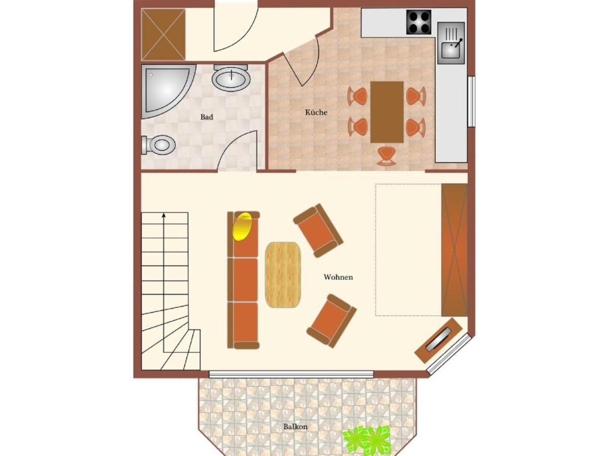 Апартаменти Haus Duenenglueck, Whg 11 Куксгафен Екстер'єр фото